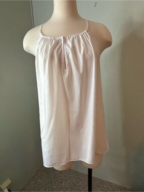 Light Pink Women's Spaghetti Strap Tunic Top
